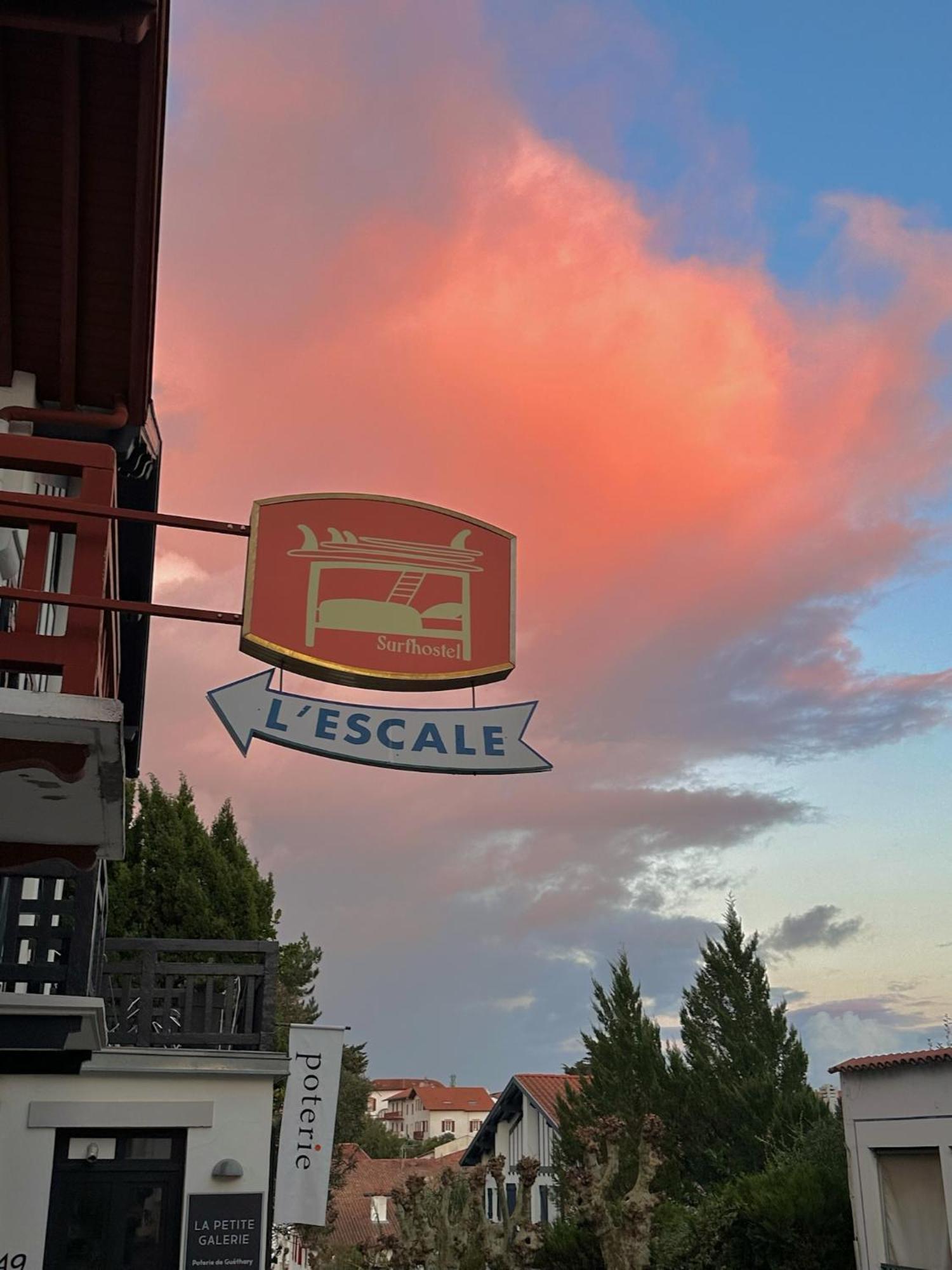 L'Escale Surf Hostel - Auberge De Jeunesse Гетарі Екстер'єр фото